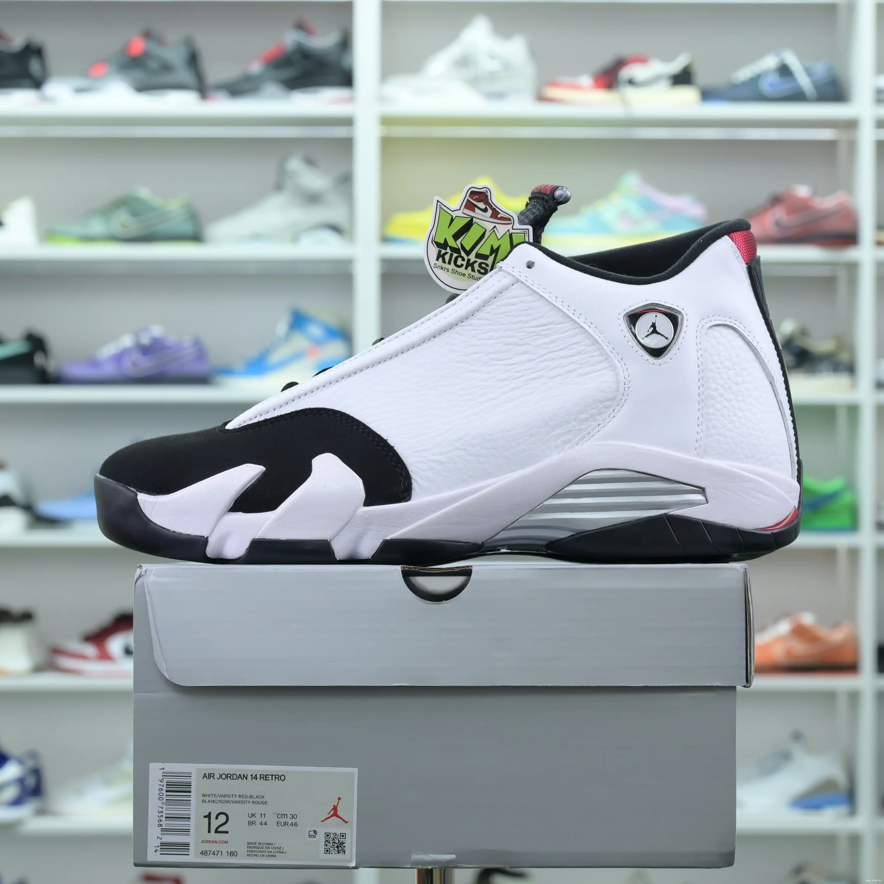 Jordan Jordan14“Black Kimikick Air Toe”2024 0416